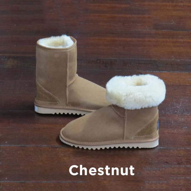 Imperial Ankle Boot in Chestnut