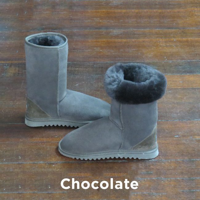 Sheepskin Mid Calf Ugg Boot Eagle Wools Australian Made Products