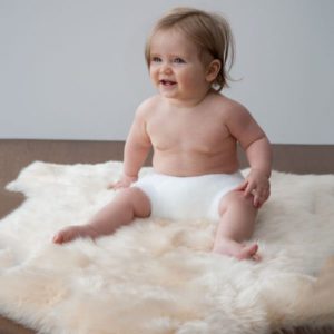 Infant care sheepskin