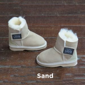 Kids Velcro Sand Ugg Boots Perth