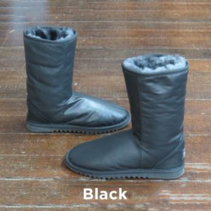 Leather Black Calf Boots Perth