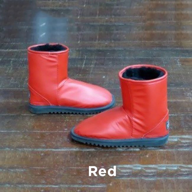 Leather Red Ankle Boots Perth