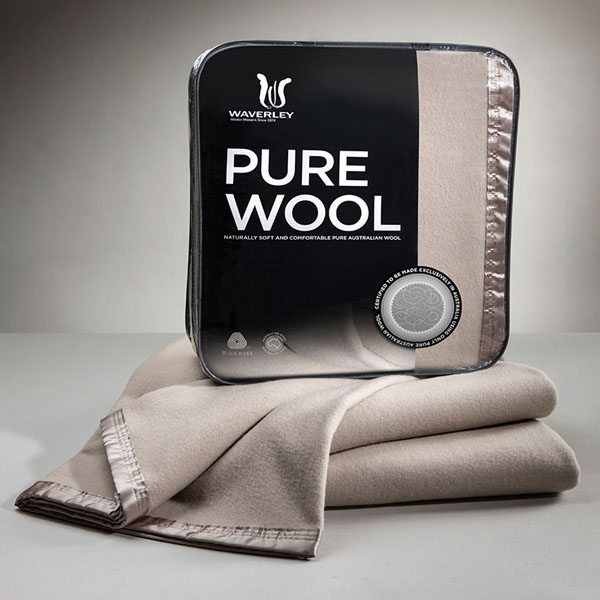 Double Pure Wool Blanket Eagle Wools