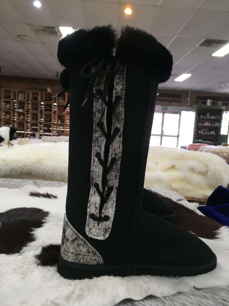cow skin uggs